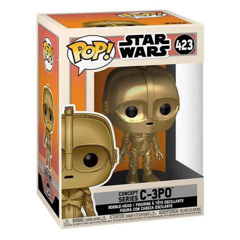 Figurine Funko Pop! N°423 - Star Wars Concept - C-3po
